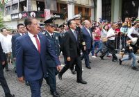 Gobernador Cuitlahuac García Jiménez presencia desfile