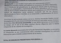 Denuncia a senadora del PAN por supuestas irregularidades