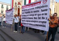 Más de 1,500 empleados despedidos por privatización de agua