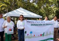 Promueven con marcha donación de órganos