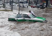 Provoca lluvia “barrancada” en centro de Xalapa