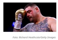 El boxeador mexicano Andy Ruiz Jr. perdió sus títulos de peso completo ante el británico Anthony Joshua.