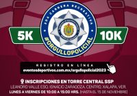 Sé parte de la 2da carrera #OrgulloPolicial, este 19 de noviembre en el Estadio Xalapeño