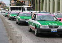 Evita revista vehicular duplicidad de placas en taxis, reconoce SITAEV