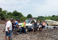 Mueren ahogados mujer y una menor tras ser arrastrados por la corriente del río en Cotaxtla