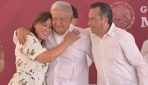 Acompañado de Rocío Nahle y Cuitláhuac García, el presidente Andrés Manuel López Obrador inauguró el Centro Cultural Leyes de Reforma en Veracruz Puerto