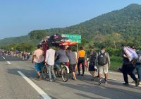 Prevén aumento de migrantes en estación de Acayucan por política migratoria de Estados Unidos