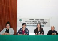 Imparten en San Lázaro la conferencia “La lucha contra las violencias hacia las mujeres, avances y retos”